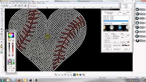 WinPCSign Pro 2012 Rhinestone Software Tutorial Changing Your Spacing On TRW download Files