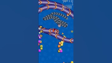 World biggest snake game🔥☠️😈 || #snakezone #wormszone #shortsfeed #gaming