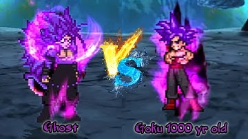 Ghost VS Goku 1000 yr old in Jump Force Mugen