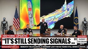 Beneath the Atlantic a Warship Lost for 80 Years Still Sends a Signal That No One Can Explain