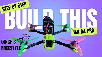 How to build a 5inch freestyle FPV drone with DJI O4 Pro // Quadmula Siren F5 S2