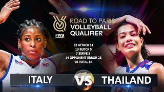 Italy vs Thailand | Women's OQT 2023