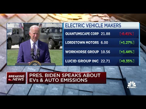 President Joe Biden: There's no reason we can't reclaim EV leadership