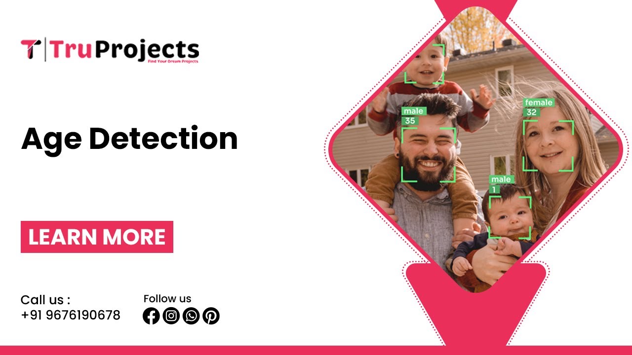Age Detection final year btech mtech mini major  deep learning   image processing projects