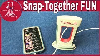 How to Assemble Tesla Phone Charger - Desktop Supercharger by HouseBarons 413 views 3 months ago 2 minutes, 35 seconds