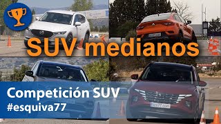 Competición Maniobra de esquiva (Moose test competition) - Capítulo 2: SUV medianos | km77.com