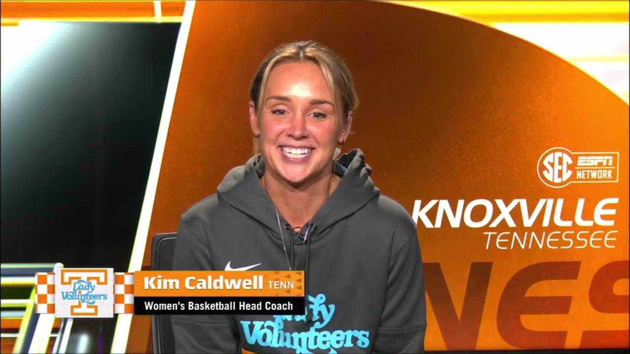 Interview Of New Head Coach Of Tennessee Lady Vols Kim Caldwell YouTube