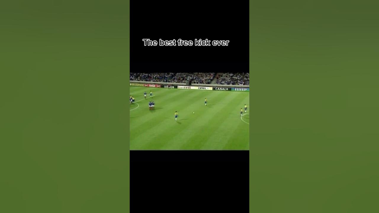 The best free kick ever!!!! YouTube