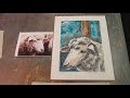 Ink Transfer Drawing with Mark Zimmerman- The Lamb