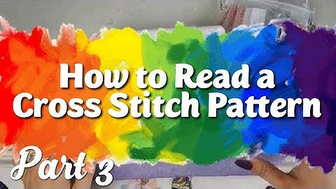 How to Read a Pattern - An Absolute Beginner