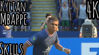 FIFA 22 Kylian Mbappe BALLER! Skills&Goals 2021/2022 4K (Xbox Series X)