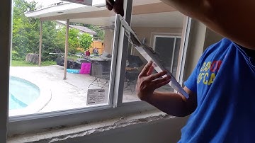 How to Install a marble window sill 3