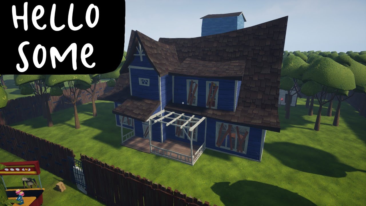 Hello Some - Hello Neighbor mod kit - YouTube