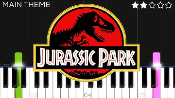 Jurassic Park - Main Theme | Piano Tutorial
