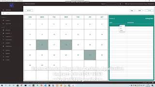 Custom Event Calendar For Desktop Application With Source Code | #java #javafx #events #calendar screenshot 2