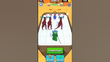 trex - Merge Master Shorts #thespaceofficial #games #mergemaster