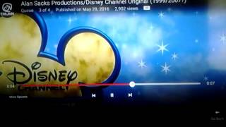 Alan Sacks Productions Disney Channel Original 2007 Buena Vistainternationaldistribution1999