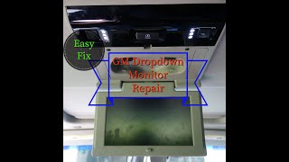 GM Overhead monitor fix -- Super Cheap and Easy --