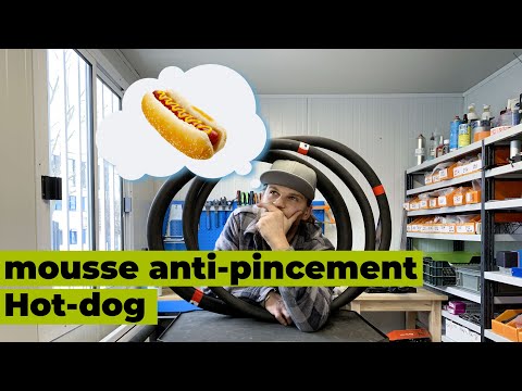 BSTRADING I Présentation de la mousse anti-pincement VTT HOT-DOG (non pas le sandwich) ROTO