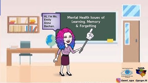 A Presentation on Mental Health Issues of Learning, Memory & Forgetting