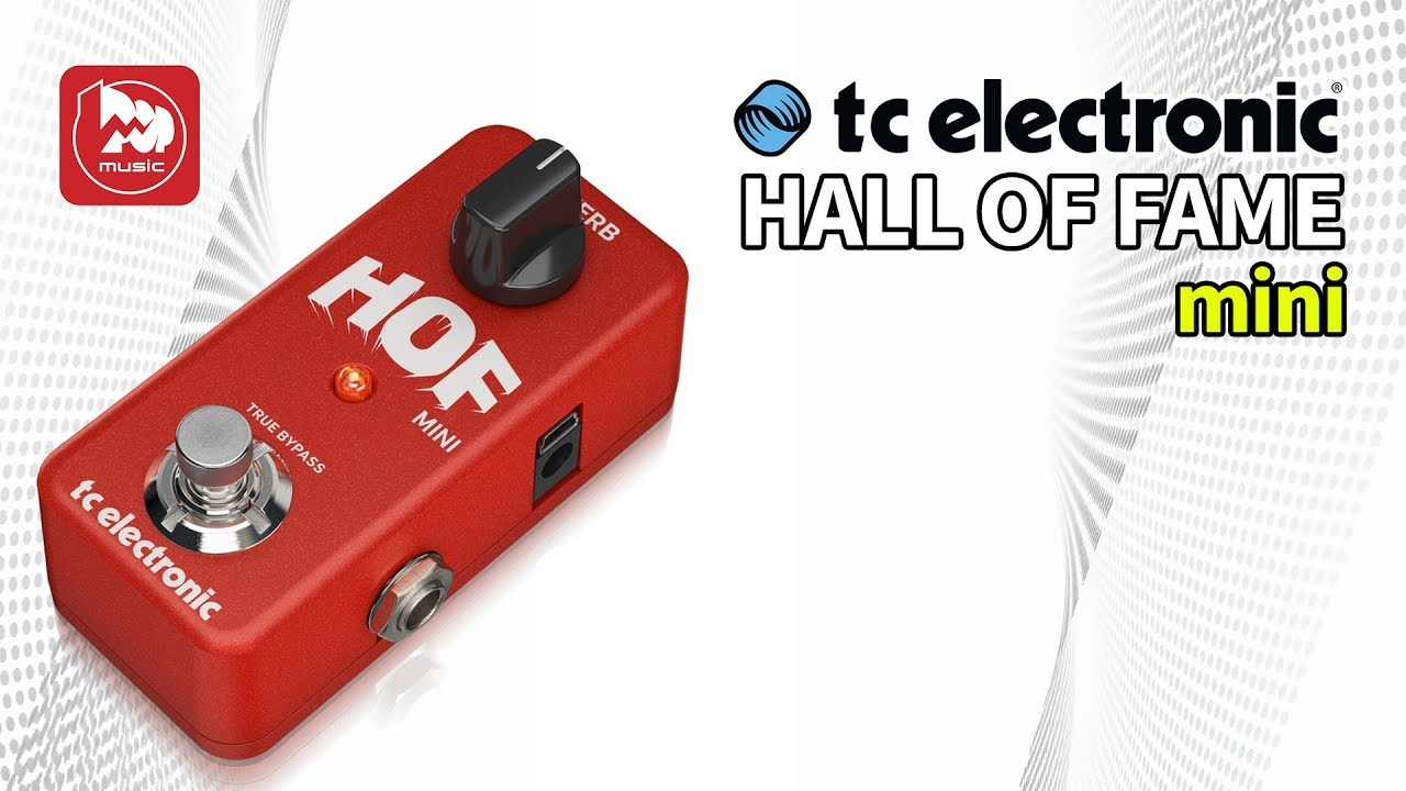 Гитарная педаль TC ELECTRONIC HALL OF FAME MINI REVERB - YouTube Гитарная педаль TC ELECTRONIC HALL OF FAME MINI REVERB - YouTube