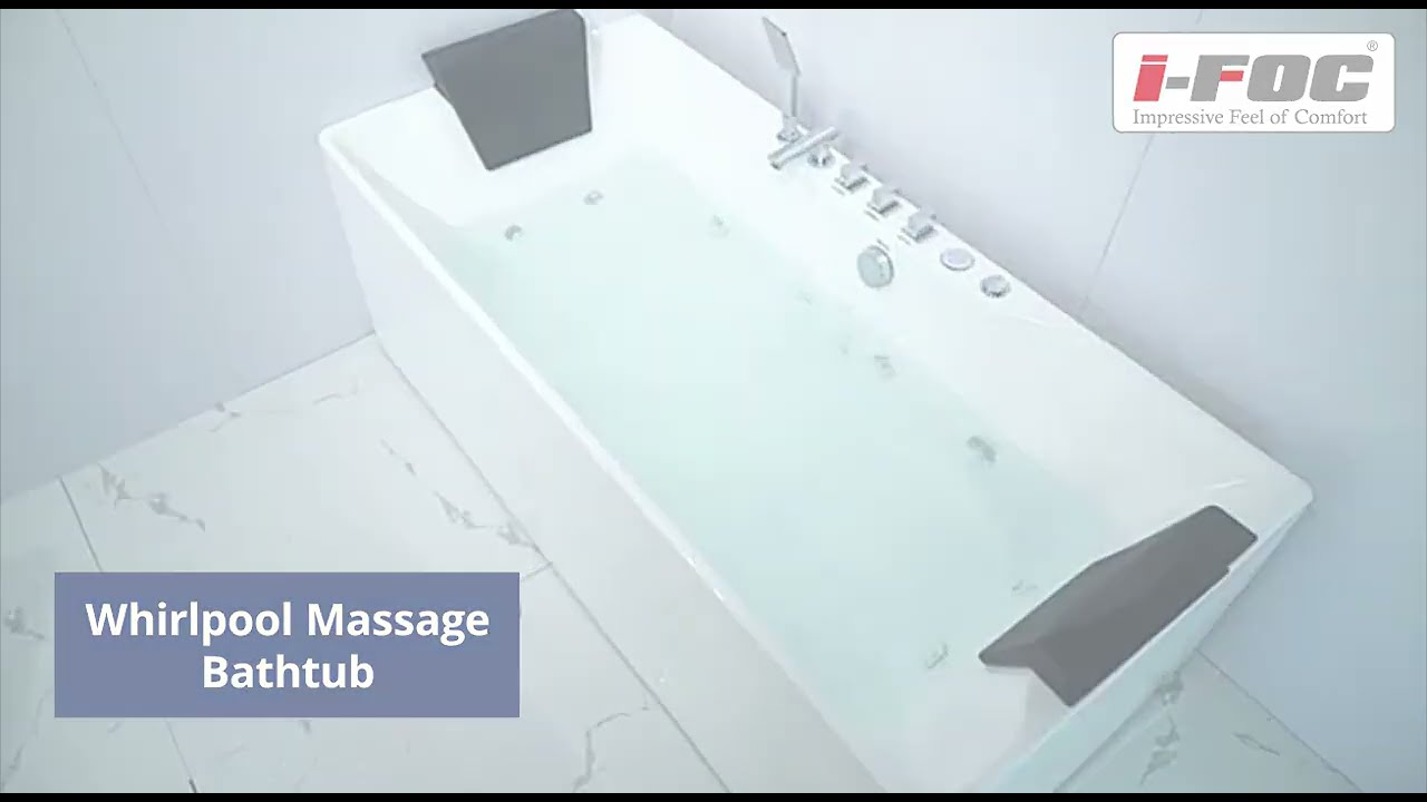 Whirlpool Massage Bathtub by I-FOC Bath solution