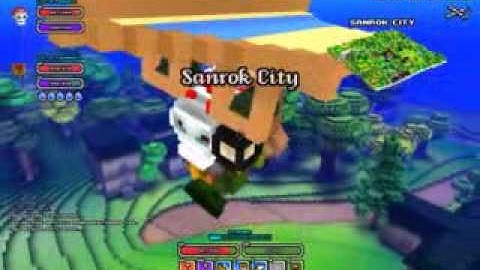 How to fly in Cube World.