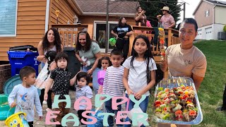 EGG HUNTING/Asi pasamos easter (comenzo la primavera) con la familia