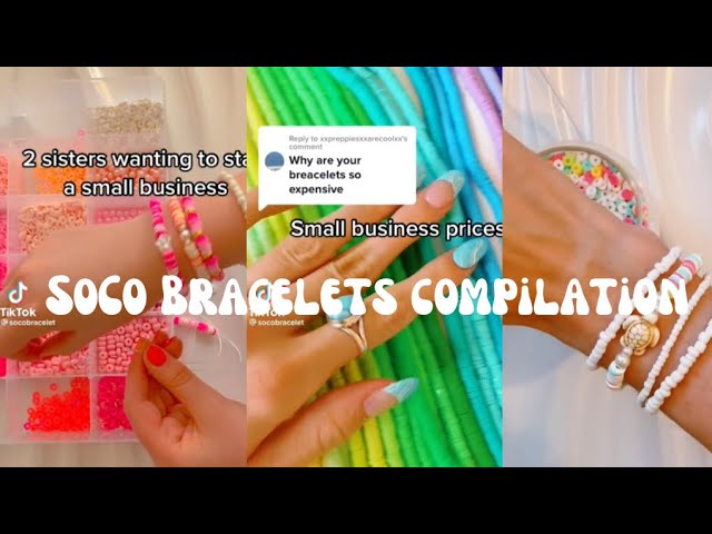 😍 Satisfying Clay Bead Bracelet Tiktok Compilation #1 💞 Bead Organization  Shorts and Tiktoks 