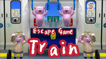Escape Rooms Train【Ryohei Narita / NAKAYUBI】 ( 攻略 /Walkthrough / 脫出)