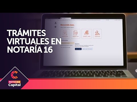 Notaría 16 está autorizada para trámites virtuales