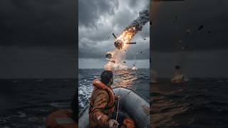 Satellite Crash at Point Nemo 😱 Real Ocean Disaster Caught on Camera! 🌊🔥#PointNemo #SatelliteCrash