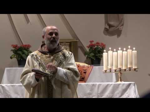 Fr. Pio Francesco Mandato speaking at September Padre Pio Prayer Group