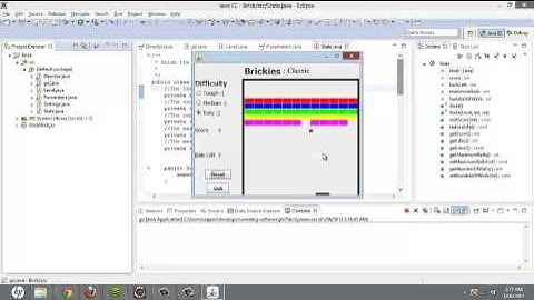 Java Swing Game Programming - Brick Game