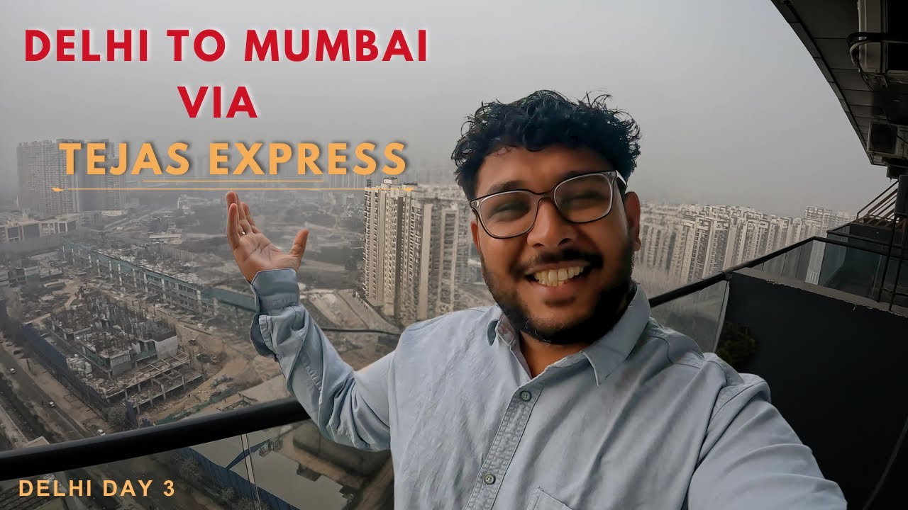 Is Tejas Express Worth It? 🚄 Delhi to Mumbai | Day 3 Vlog | Challenge 32