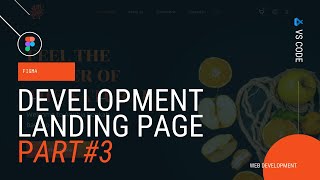 HTML CSS J / Bootstrap / Landing Page Development PART#3