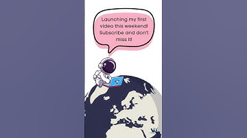 Launching my first video this weekend! Subscribe and don