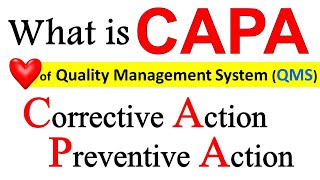 What is CAPA ? | Corrective Action and Preventive Action | Corrective Action VS Preventive Action