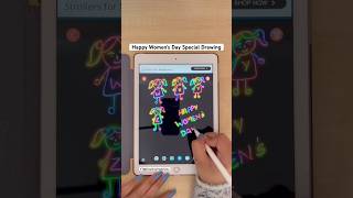 Happy Women’s Day Special Drawing | Easy Step-by-Step Letter Drawing Tutorial #shorts