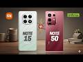 Redmi Note 15 vs Infinix Note 50  Full comparison ⚡Which one is Best