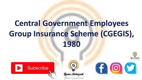 Central Government Employees Group Insurance Scheme (CGEGIS), 1980