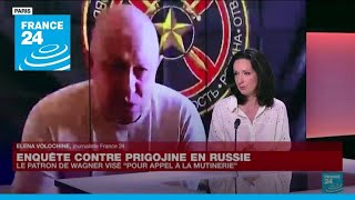 Guerre ouverte entre le patron de Wagner et le commandement militaire russe • FRANCE 24