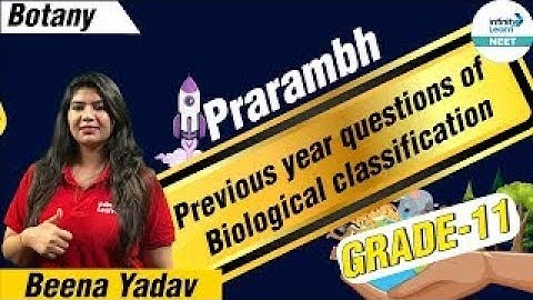Previous Year Questions of Biological Classification || NEET 2024 || Infinity Learn NEET