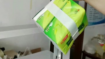 paper bands strapping banding machine tabletop OPP strips sealing equipment | máquina de bandas