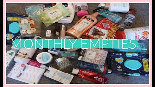 Monthly Empties: Body Hair Skin Household