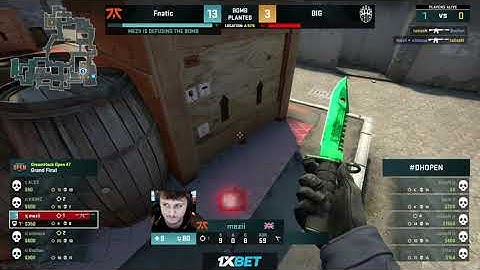 LIVE: Fnatic vs. BIG - DreamHack Open 47 - Grand Final