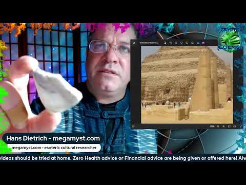 WooWoo Wednesday Episode 24.1 Hans Dietrich Ancient Egyptian Technology Presentation w/ Exotic Prop