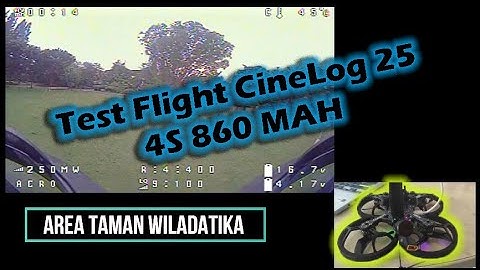 Cinelog25 Analog View ELRS X  Unboxing First Flight ( Bahasa)