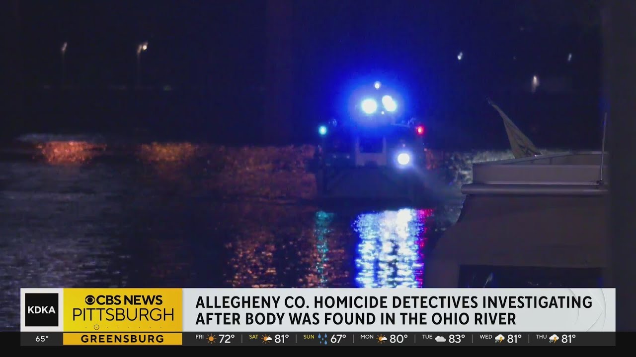 County police investigating body found in Ohio River - YouTube