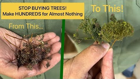 Stop Buying Trees! Make HUNDREDS for Nearly Nothing